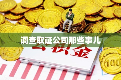 进贤调查取证公司那些事儿