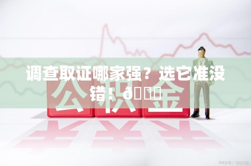 进贤调查取证哪家强？选它准没错！😎