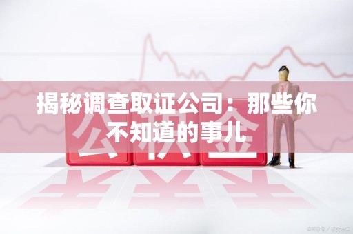 进贤揭秘调查取证公司：那些你不知道的事儿