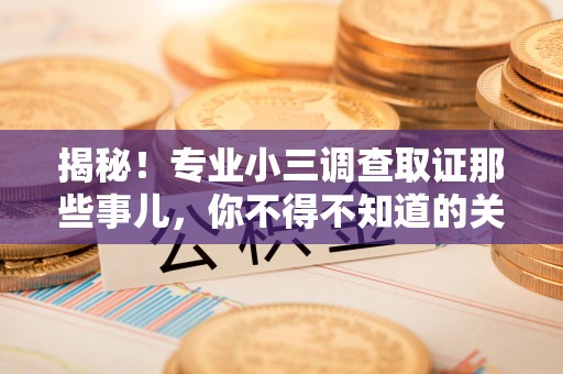 进贤揭秘！专业小三调查取证那些事儿，你不得不知道的关键点